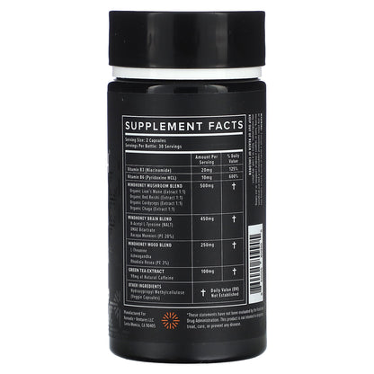 Mindhoney, Dose, Adaptogenic Nootropic, 60 Capsules
