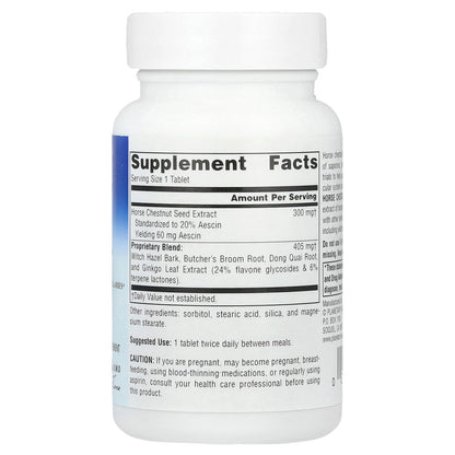 Planetary Herbals, Horse Chestnut Vein Strength™, 42 Tablets