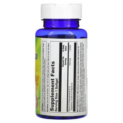 Nature's Life, Ultra D-3, 250 mcg (10,000 IU), 100 Softgels