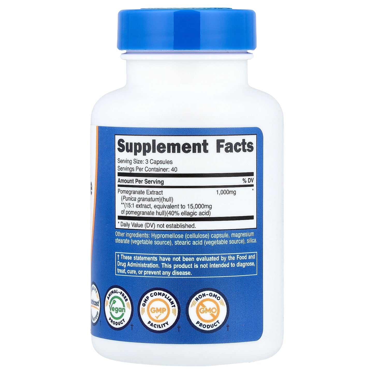 Nutricost, Pomegranate, 120 Capsules (333 mg per Capsule)