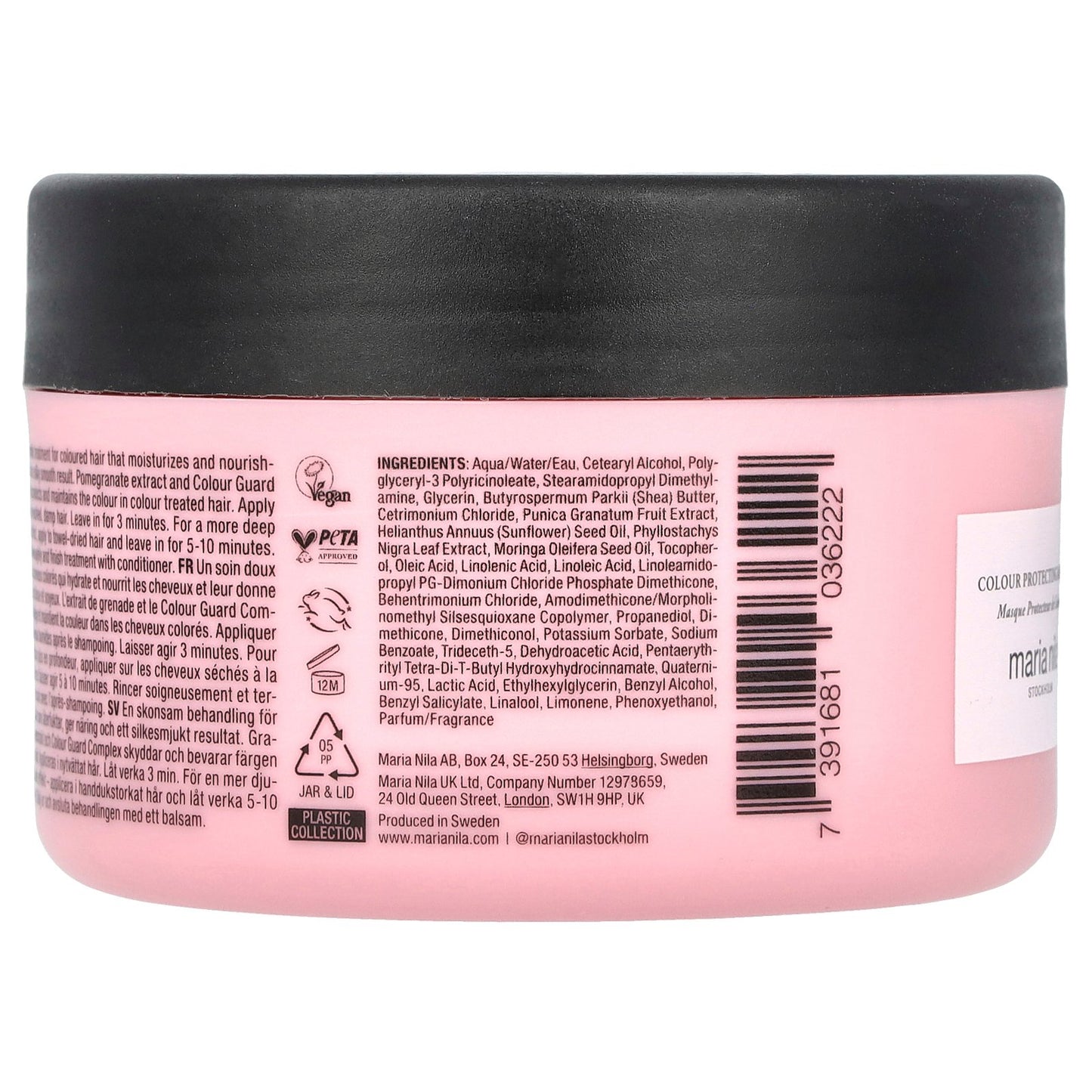 Maria Nila, Luminous Colour Hair Masque, 8.5 fl oz (250 ml)