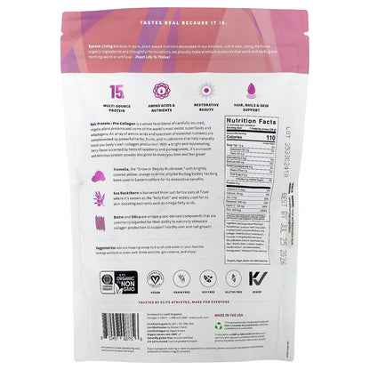Sprout Living, Epic Protein®, Pro Collagen, Organic Plant Protein + Superfoods, 0.7 lb (336 g)