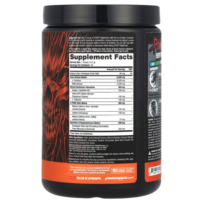 ProSupps, HYDE® Nightmare, Intense Energy Pre-Workout, Orange Screamsicle, 15 oz (425.1 g)