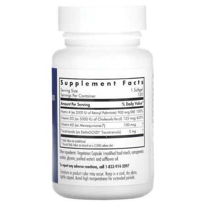 Allergy Research Group, Vitamin D3 Complete 5000, 120 Veggie Softgels