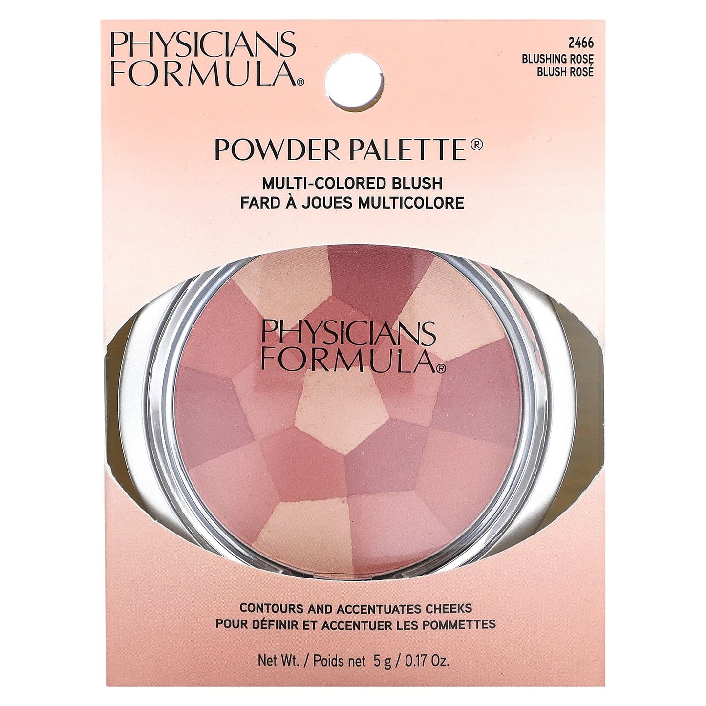 Physicians Formula, Powder Palette, Multi-Colored Blush, 2466 Blushing Rose, 0.17 oz (5 g)