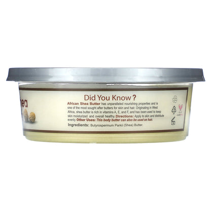 Okay Pure Naturals, African Shea Butter For Skin & Hair, White Smooth, 7.5 oz (212 g)