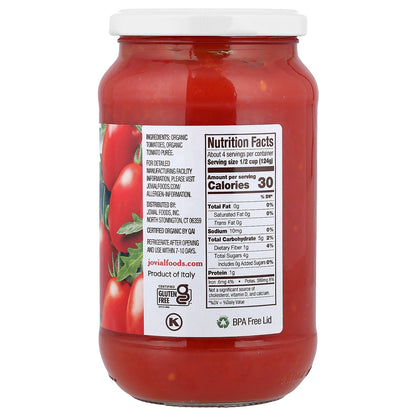 Jovial, Organic Crushed Tomatoes, 18.3 oz (520 g)