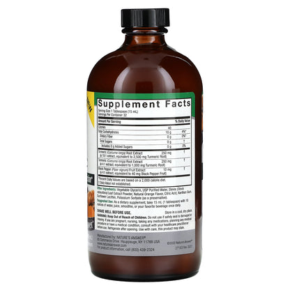 Nature's Answer, Liquid Turmeric With Black Pepper, 16 fl oz (480 ml)