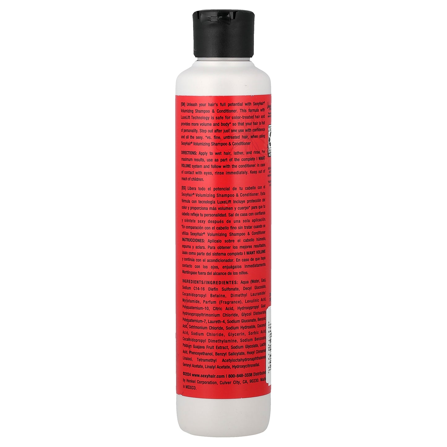 SexyHair, I Want Volume, Volumizing Shampoo, Guava & Starfruit, 10.1 fl oz (300 ml)