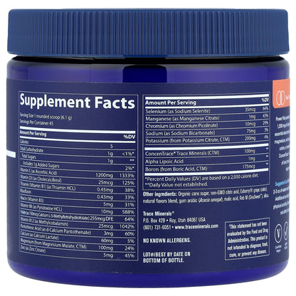 Trace, Power Pak, Acai Berry, 9.7 oz (275 g)