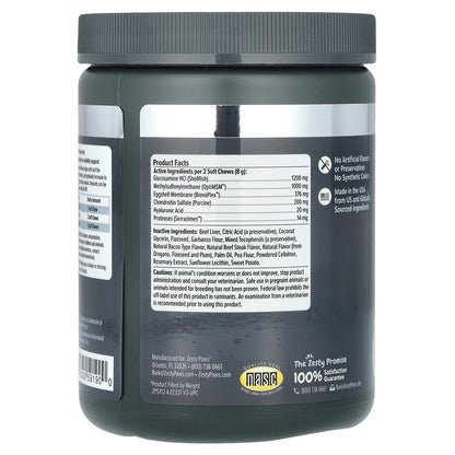 Zesty Paws, Vet Strength Hip & Joint Bites, For Dogs, All Ages, Beef & Bacon, 90 Soft Chews,12.6 oz (360 g)