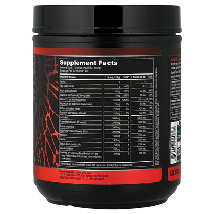 Gorilla Mind, Mode Nitric®, Stimulant Free Pre-Workout Formula, Volcano Burst, 1.69 lb (768 g)