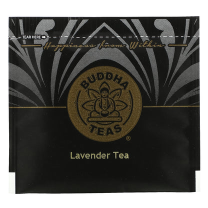 Buddha Teas, Organic Herbal Tea, Lavender, 18 Tea Bags, 0.83 oz (24 g)