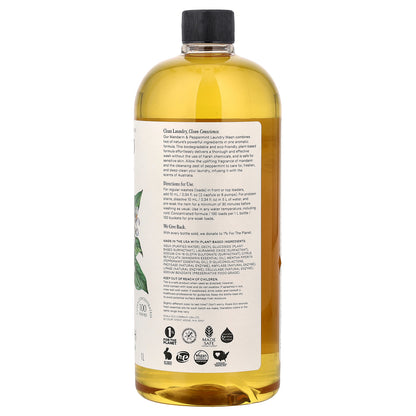Koala Eco, Natural Laundry Wash, Australian Mandarin & Peppermint Essential Oil, 33.8 fl oz (1 l)