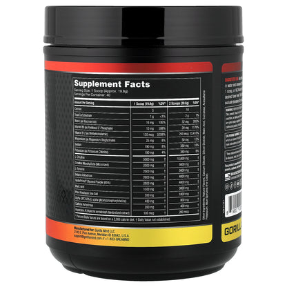 Gorilla Mind, Mode®, Pre-Workout Formula, Bombsicle, 1.75 lb (792 g)