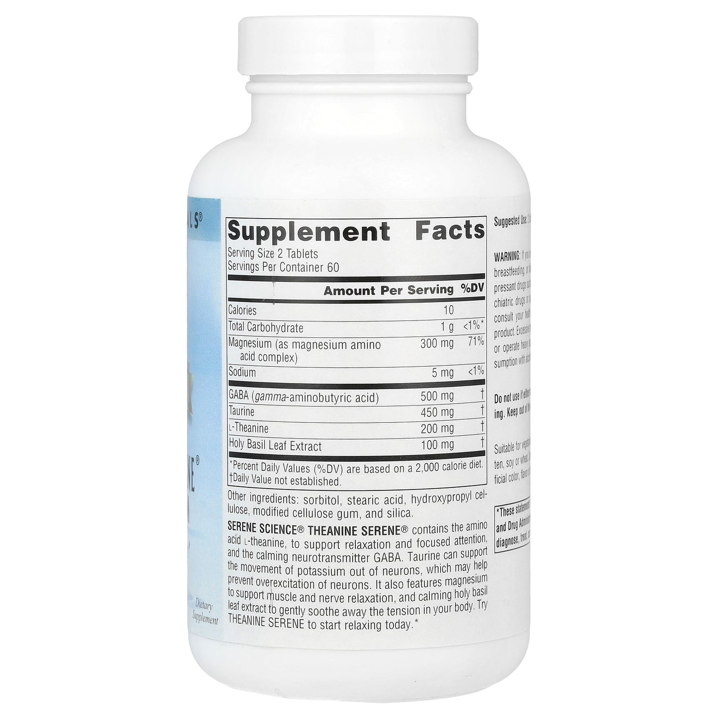 Source Naturals, Serene Science®, Theanine Serene® With Magnesium, 120 Tablets