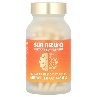 Sun Chlorella, Sun Neuro, 180 Capsules (166 mcg per Capsules)