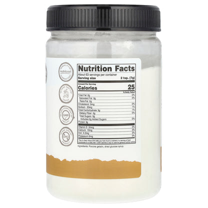 Nutricost, Pantry, Gelatin Powder, Unflavored, 16.2 oz (454 g)