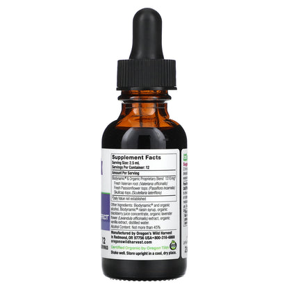 Oregon's Wild Harvest, Biodynamic, SawLogs, Vanilla + Lavender, 1 fl oz (30 ml)