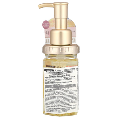 &honey, Moist Shine Hair Oil, Bulgarian Fairy Rose Honey, 3.4 oz (100 ml)