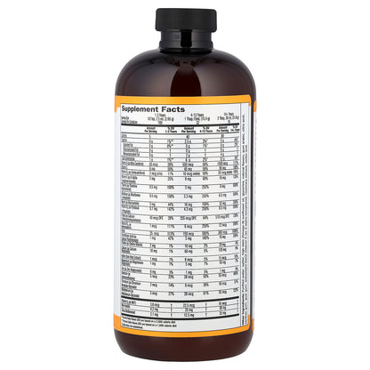 Barlean's, Seriously Delicious®, Liquid Multivitamin, Tropical, 16 fl oz (473 ml)