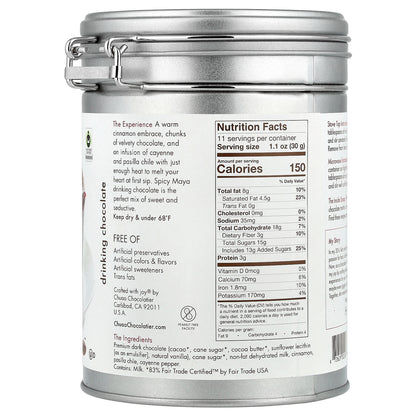 Chuao Chocolatier, Drinking Chocolate, Spicy Maya®, 12 oz (340 g)