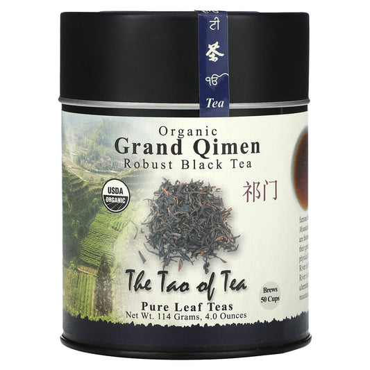 The Tao of Tea, Organic Robust Black Tea, Grand Qimen , 4 oz (114 g)