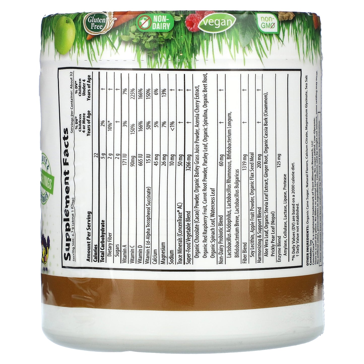 Macrolife Naturals, Macro Coco Greens, Superfood for Kids, 7.1 oz (202 g)