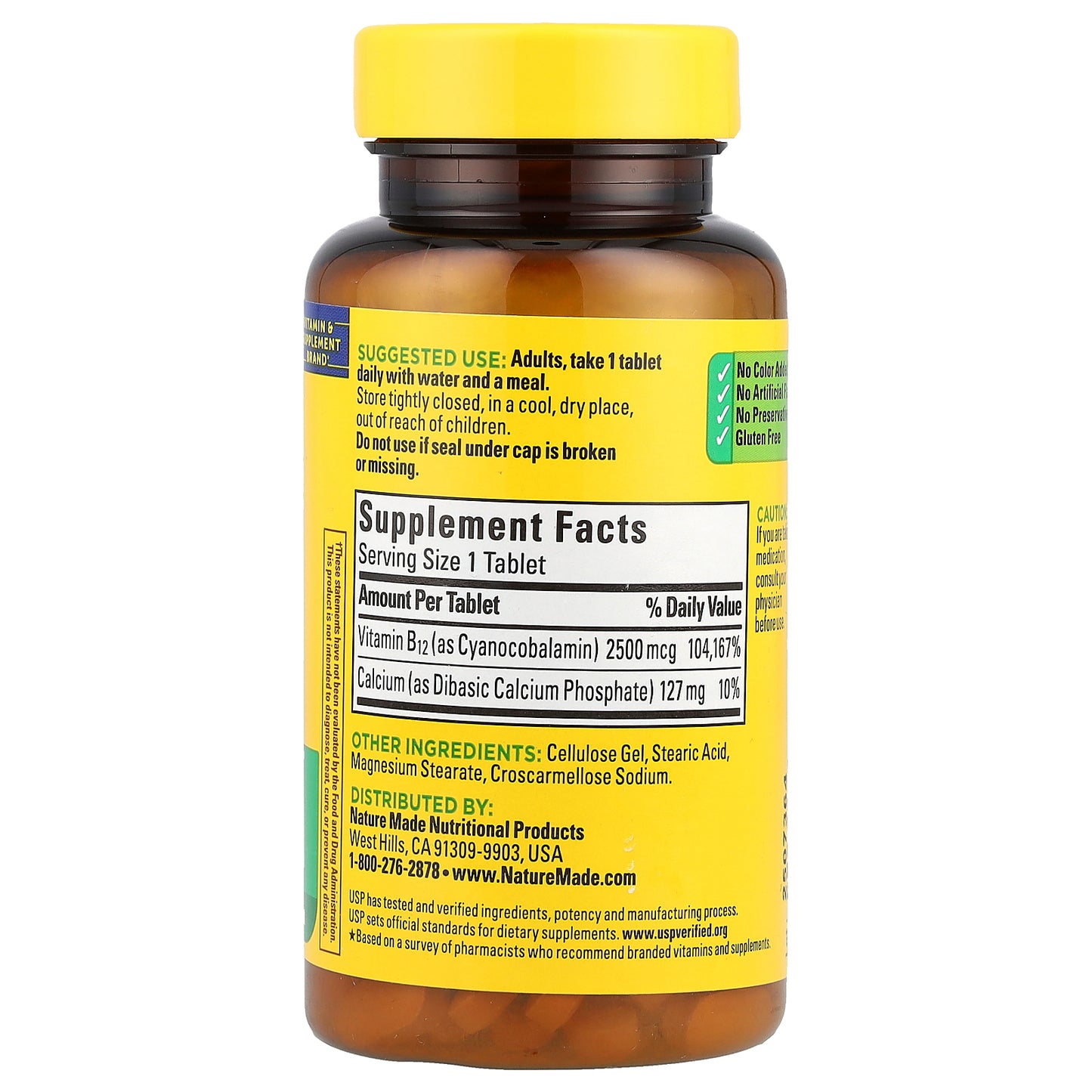 Nature Made, Vitamin B12, 60 Tablets