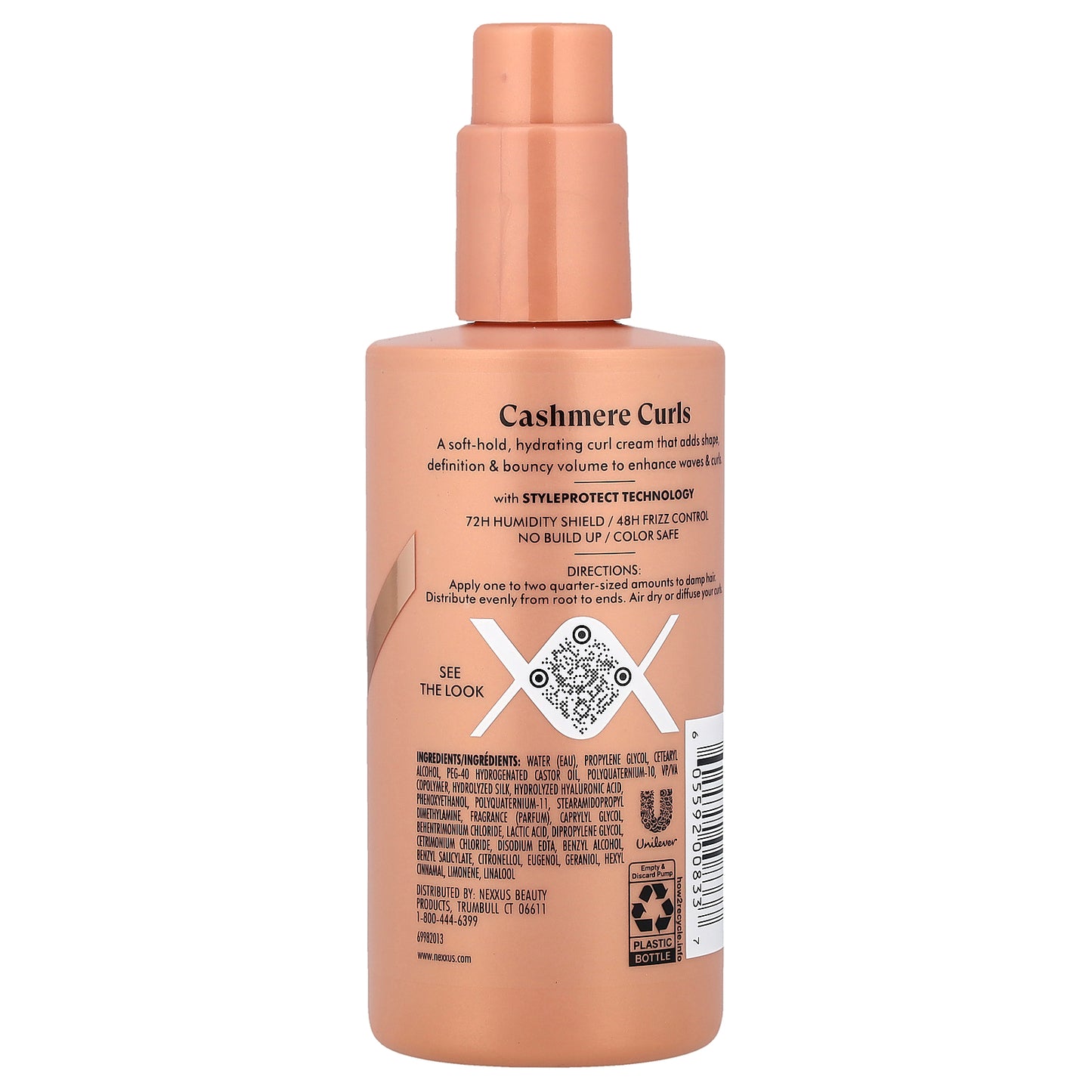 Nexxus, Curl Define Climate Control Gel Cream, 8 fl oz (236 ml)