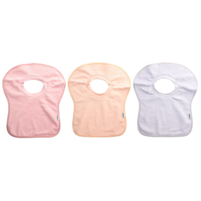 Green Sprouts, Stay-Dry Pull-Over Bibs, 9-18 Months, 3 Pack