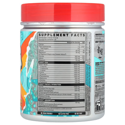 Ghost, Intra, Orange Squeeze, 15.2 oz (430 g)