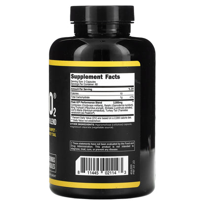 Primaforce, Peak O2, Ultimate Mushroom Blend, 180 Capsules (666 mg per Capsule)