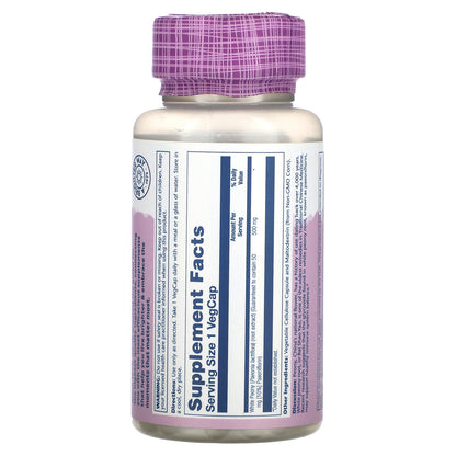 Solaray, Vital Extracts, White Peony, 500 mg, 60 Vegcaps