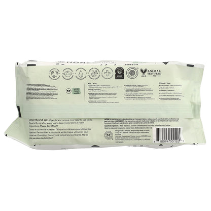 The Honest Company, Sensitive™ Clean Conscious Wipes, Fragrance Free, 60 Wipes