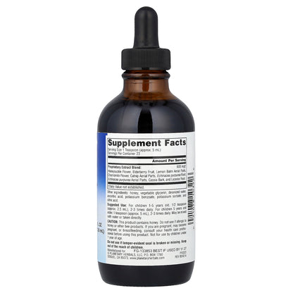 Planetary Herbals, Well Child™, Echinacea-Elderberry Herbal Syrup, 4 fl oz (118.28 mL)