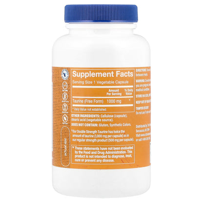 The Vitamin Shoppe, Taurine, 1,000 mg, 100 Vegetable Capsules