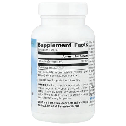 Source Naturals, L-Theanine, 200 mg, 120 Capsules