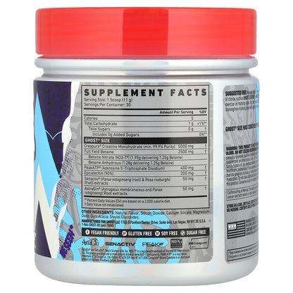 Ghost, Size, Muscle Builder, 'Natty', 11.6 oz (330 g)