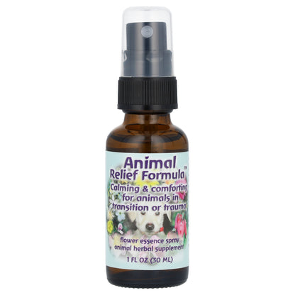 Flower Essence Services, Animal Relief Formula, Flower Essence Spray, 1 fl oz (30 ml)