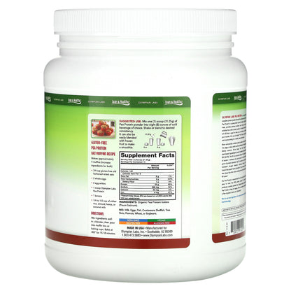 Olympian Labs, Pure Pea Protein, Unflavored , 14.33 oz (406.25 g)