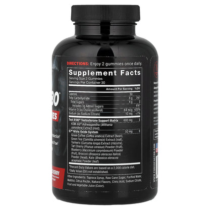 Force Factor, Test X180® Max Gummies, Mixed Berry, 60 Gummies