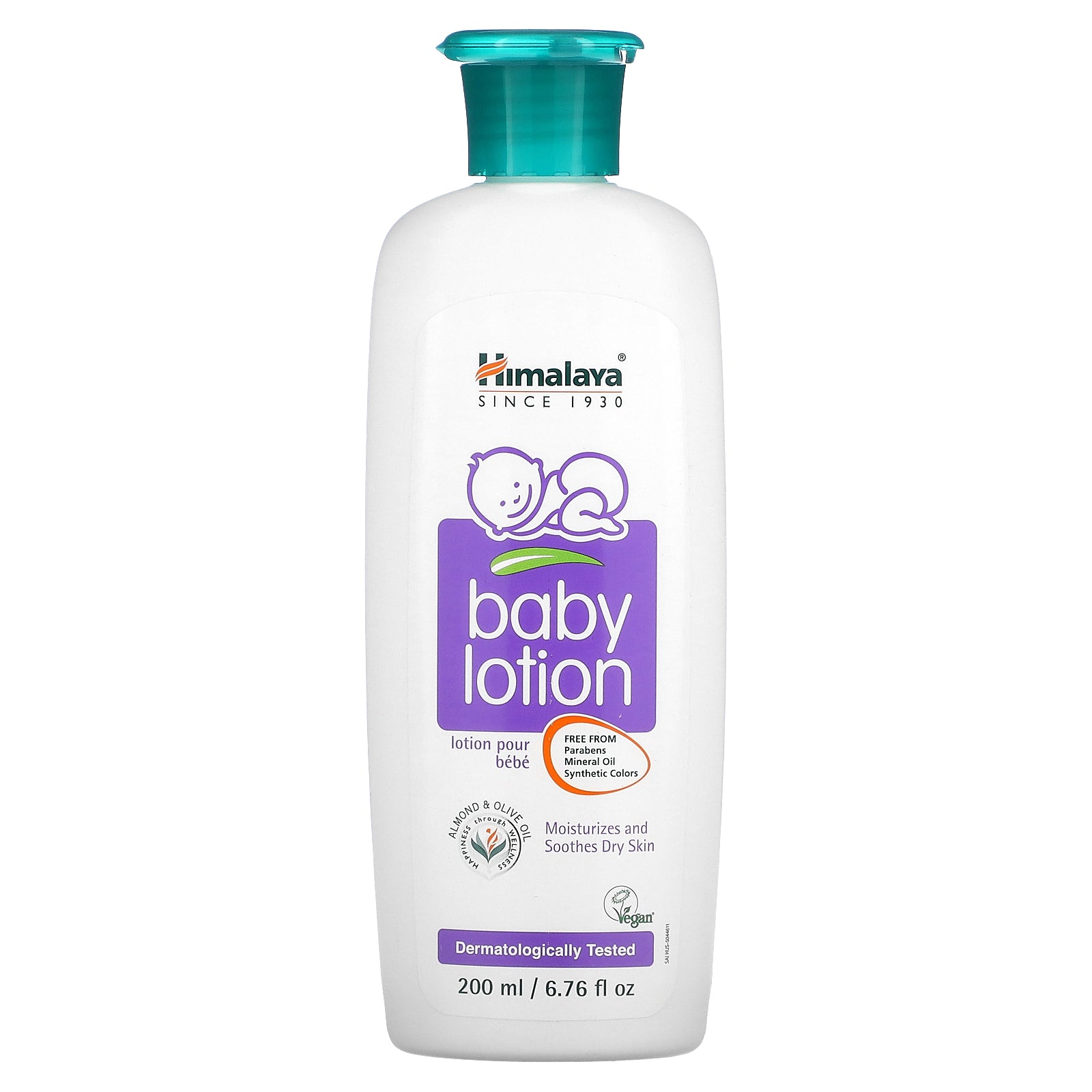 Himalaya, Baby Lotion, Almond & Olive Oil, 6.76 fl oz (200 ml)