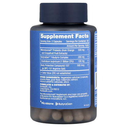 ProHealth Longevity, BPC-157 Ultra Probiotic, 60 Capsules