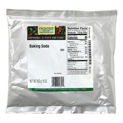 Frontier Co-op, Baking Soda, 16 oz (453 g)