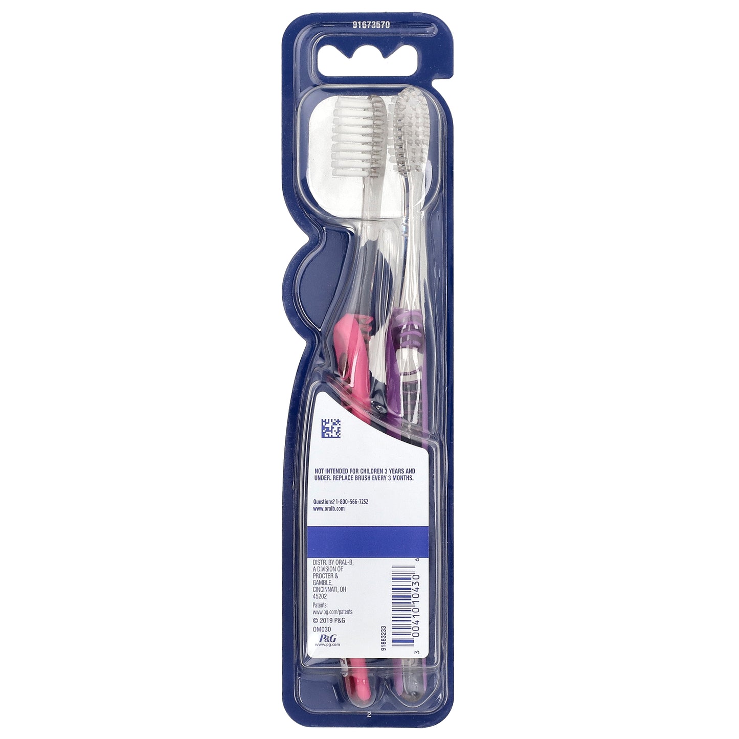 Oral-B, Sensi-Soft, Toothbrushes, Extra-Soft, 2 Toothbrushes