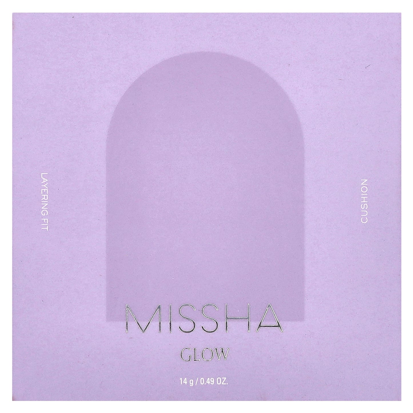 Missha, Glow Layering Fit Cushion, No. 17 Ivory, 0.49 oz (14 g)