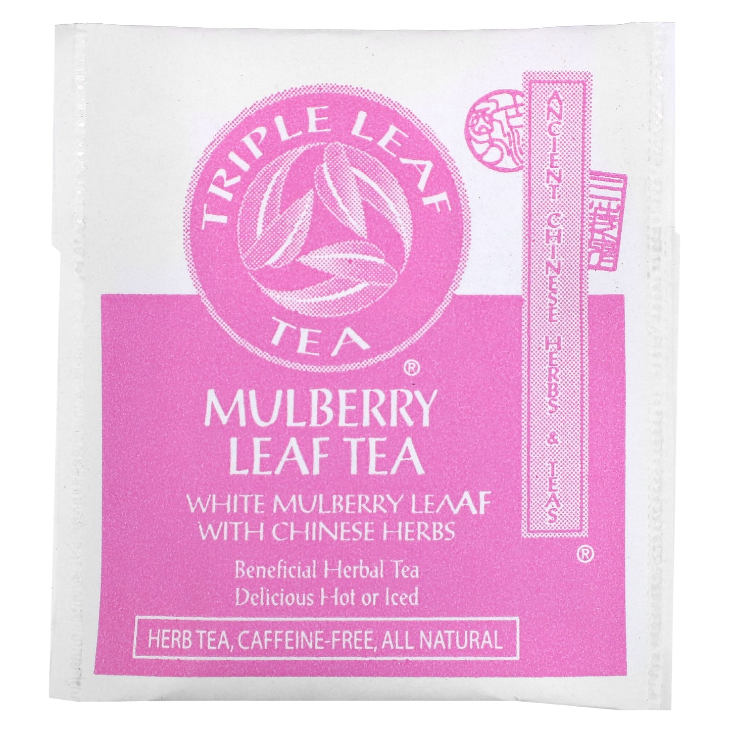 Triple Leaf Tea, Mulberry Leaf Tea, Caffeine-Free, 20 Tea Bags, 1.16 oz (33 g)