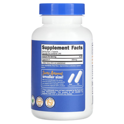 Nutricost, Huperzine-A, 200 mcg , 240 Capsules