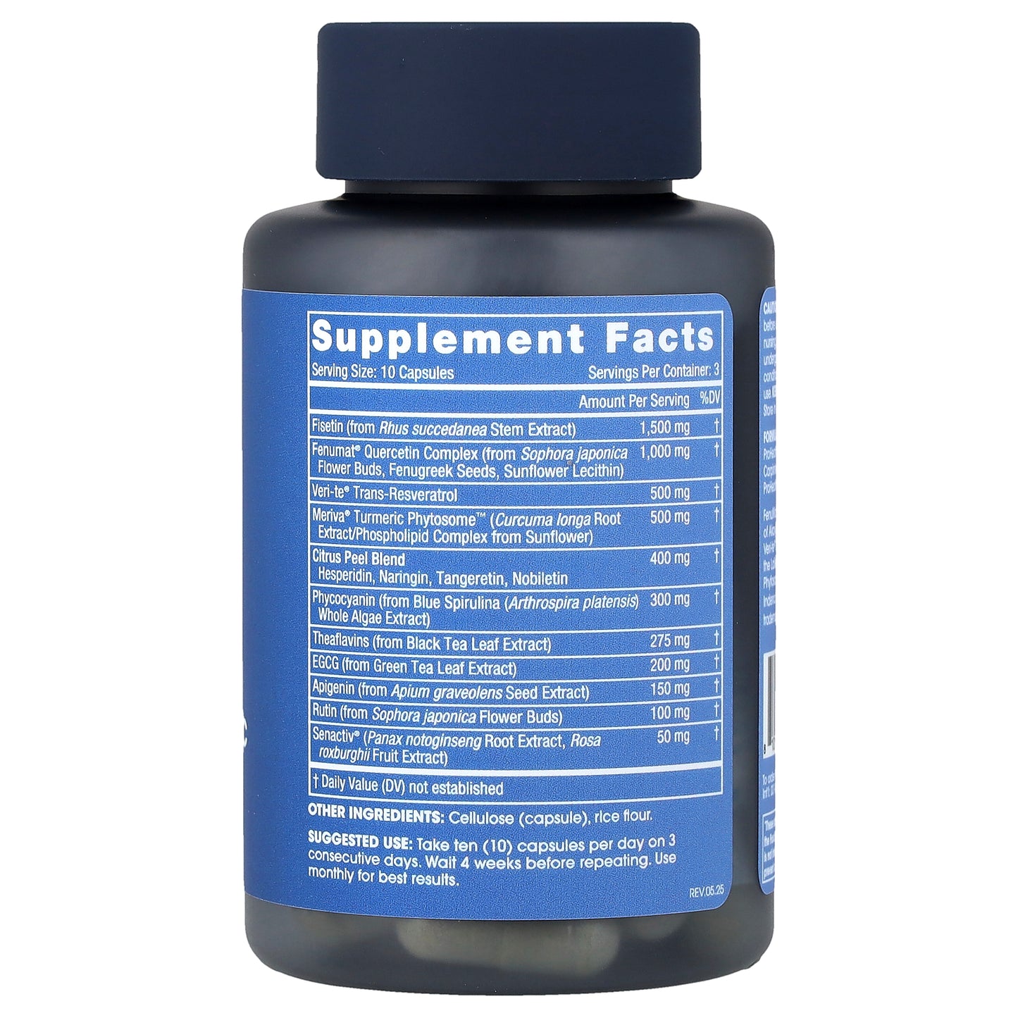 ProHealth Longevity, Rapid Reset Multi-Senolytic, 30 Capsules